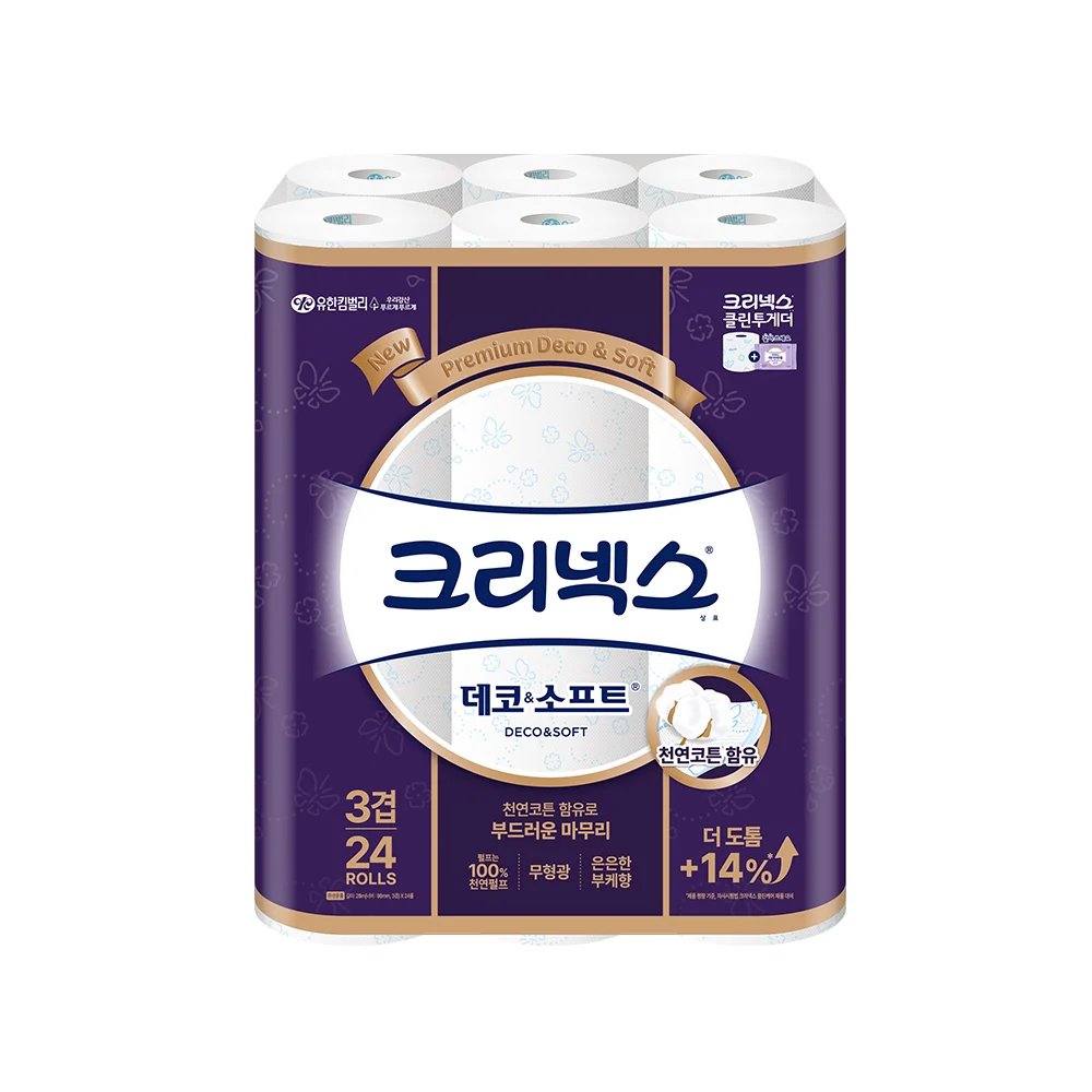 크리넥스 유한킴벌리 크리넥스 데코 앤 소프트 28m